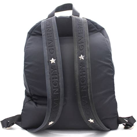 GIVENCHY Nylon Bambi Print Backpack Black